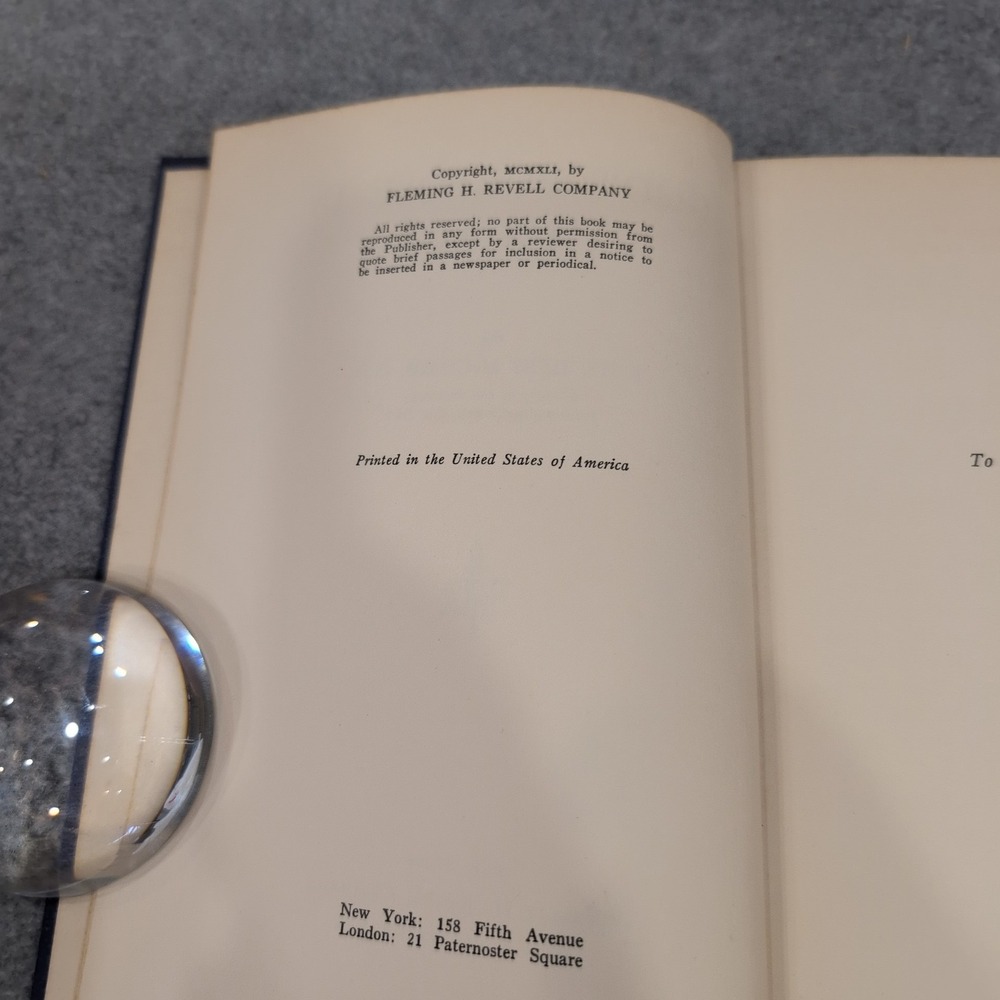 God's Purpose in This Age John Hess McComb 1941 Hardcover - Picture 4 of 5